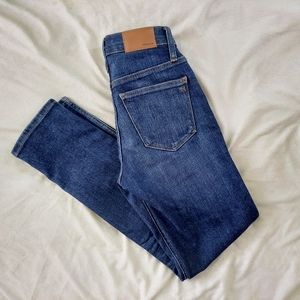 Madewell slim straight jeans